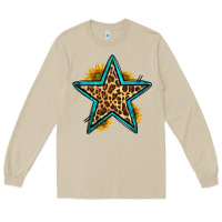 Mushroom western leopard star Long Sleeve Tee - HRA Design Shop