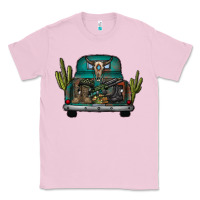 Bubblegum Pink soldier truck Classic Tee - CowhideDigitalArt