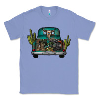 Colony Blue soldier truck Classic Tee - CowhideDigitalArt