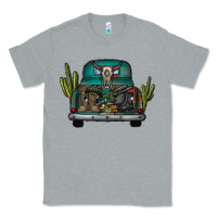 Heather Grey soldier truck Classic Tee - CowhideDigitalArt