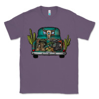 Lavender soldier truck Classic Tee - CowhideDigitalArt