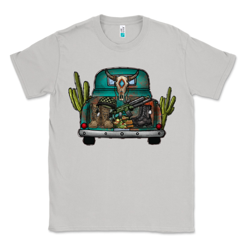 Soldier Truck Classic Tee by CowhideDigitalArt | Teevron