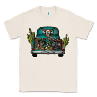 Natural soldier truck Classic Tee - CowhideDigitalArt