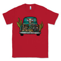 Red soldier truck Classic Tee - CowhideDigitalArt