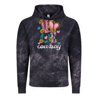Cloud Black love western cowboy Vintage Hoodie - texasbilliewilder