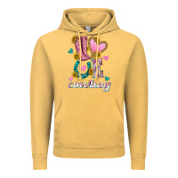 Vintage Mustard love western cowboy Vintage Hoodie - texasbilliewilder