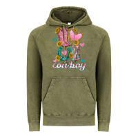 Vintage Olive love western cowboy Vintage Hoodie - texasbilliewilder