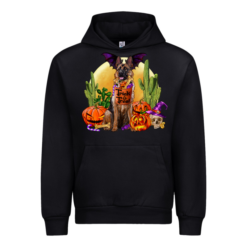 Halloween German Shepherd Urban Hoodie by RanaPortraitStore | Teevron
