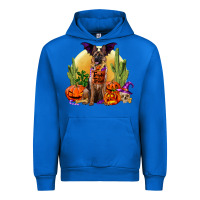 Cobalt Halloween german shepherd Urban Hoodie - RanaPortraitStore