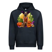 Navy Halloween german shepherd Urban Hoodie - RanaPortraitStore