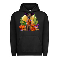 Pigment Black Halloween german shepherd Urban Hoodie - RanaPortraitStore