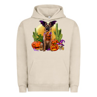 Pigment French Oak Halloween german shepherd Urban Hoodie - RanaPortraitStore