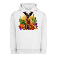 Pigment Lunar Rock Halloween german shepherd Urban Hoodie - RanaPortraitStore