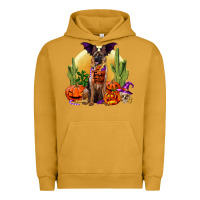 Pigment Peanut Butter Halloween german shepherd Urban Hoodie - RanaPortraitStore