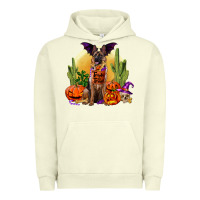 Pigment Pistachio Halloween german shepherd Urban Hoodie - RanaPortraitStore