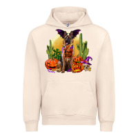 Sandshell Halloween german shepherd Urban Hoodie - RanaPortraitStore