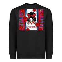 Black mamacita serape Heavyweight Sweatshirt - Zillion Design Studio