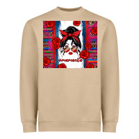 Mushroom mamacita serape Heavyweight Sweatshirt - Zillion Design Studio