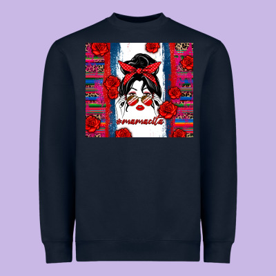 Mamacita Serape Heavyweight Sweatshirt Designed By Zillion Design Studio