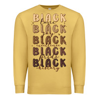 Antique Gold black history Premium Sweatshirt - MaliasSmallBusiness