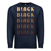 Navy black history Premium Sweatshirt - MaliasSmallBusiness