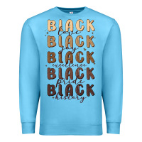 Ocean Blue black history Premium Sweatshirt - MaliasSmallBusiness