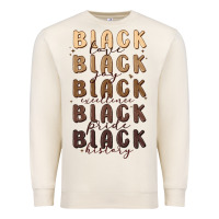 Sandshell black history Premium Sweatshirt - MaliasSmallBusiness