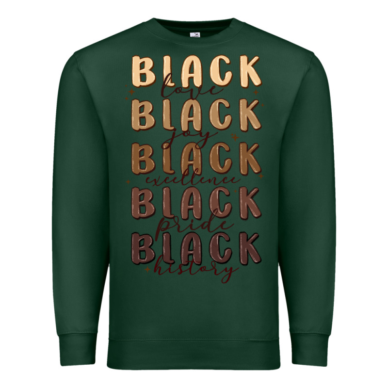 Black History Premium Sweatshirt by MaliasSmallBusiness | Teevron