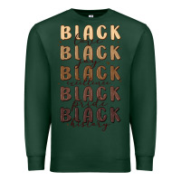 Sports Green black history Premium Sweatshirt - MaliasSmallBusiness