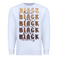 White black history Premium Sweatshirt - MaliasSmallBusiness