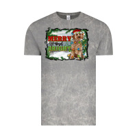 Cloud Rock merry and bright cockapoo Vintage Tee - RanaPortraitStore