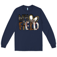 Navy my is on that field Long Sleeve Tee - RacoonDesign