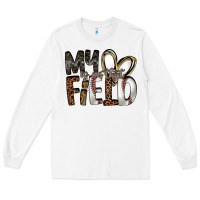 White my is on that field Long Sleeve Tee - RacoonDesign