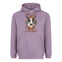Lavender just a girl who loves goats Heavyweight Hoodie - Jasminsmagicworld