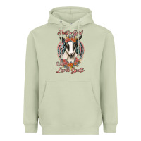 Matcha just a girl who loves goats Heavyweight Hoodie - Jasminsmagicworld
