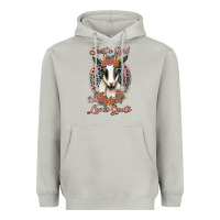 Moon Dust just a girl who loves goats Heavyweight Hoodie - Jasminsmagicworld