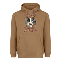 Toasted Coconut just a girl who loves goats Heavyweight Hoodie - Jasminsmagicworld