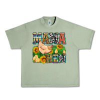 Oil Green mama hen Urban Heavy Tee - Zillion Design Studio