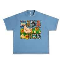 Pebble Blue mama hen Urban Heavy Tee - Zillion Design Studio