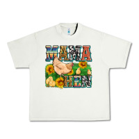 Pistachio mama hen Urban Heavy Tee - Zillion Design Studio