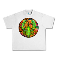 Lunar Rock lobster round Urban Heavy Tee - BarkalooDesign