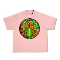 Salmon lobster round Urban Heavy Tee - BarkalooDesign