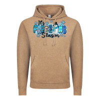 Vintage Coffee it's freezing season Vintage Hoodie - Zillion Design Studio