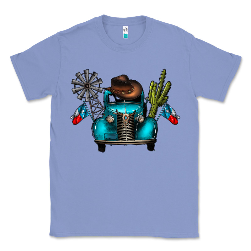 Texas Truck Classic Tee by CowhideDigitalArt | Teevron