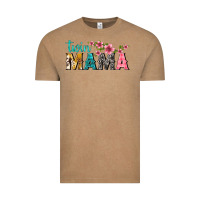 Vintage Coffee twin mama with flowers Vintage Tee - texasbilliewilder