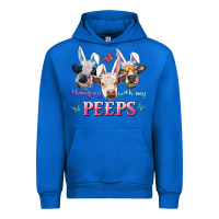 Cobalt Hanging With My Peeps Cows Urban Hoodie - RanaPortraitStore