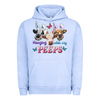 Pigment Grape Ice Hanging With My Peeps Cows Urban Hoodie - RanaPortraitStore