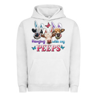 Pigment Lunar Rock Hanging With My Peeps Cows Urban Hoodie - RanaPortraitStore