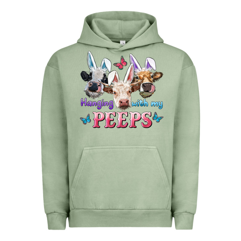 Hanging With My Peeps Cows Urban Hoodie by RanaPortraitStore | Teevron