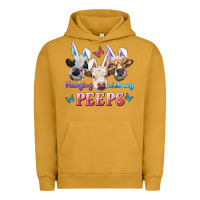Pigment Peanut Butter Hanging With My Peeps Cows Urban Hoodie - RanaPortraitStore